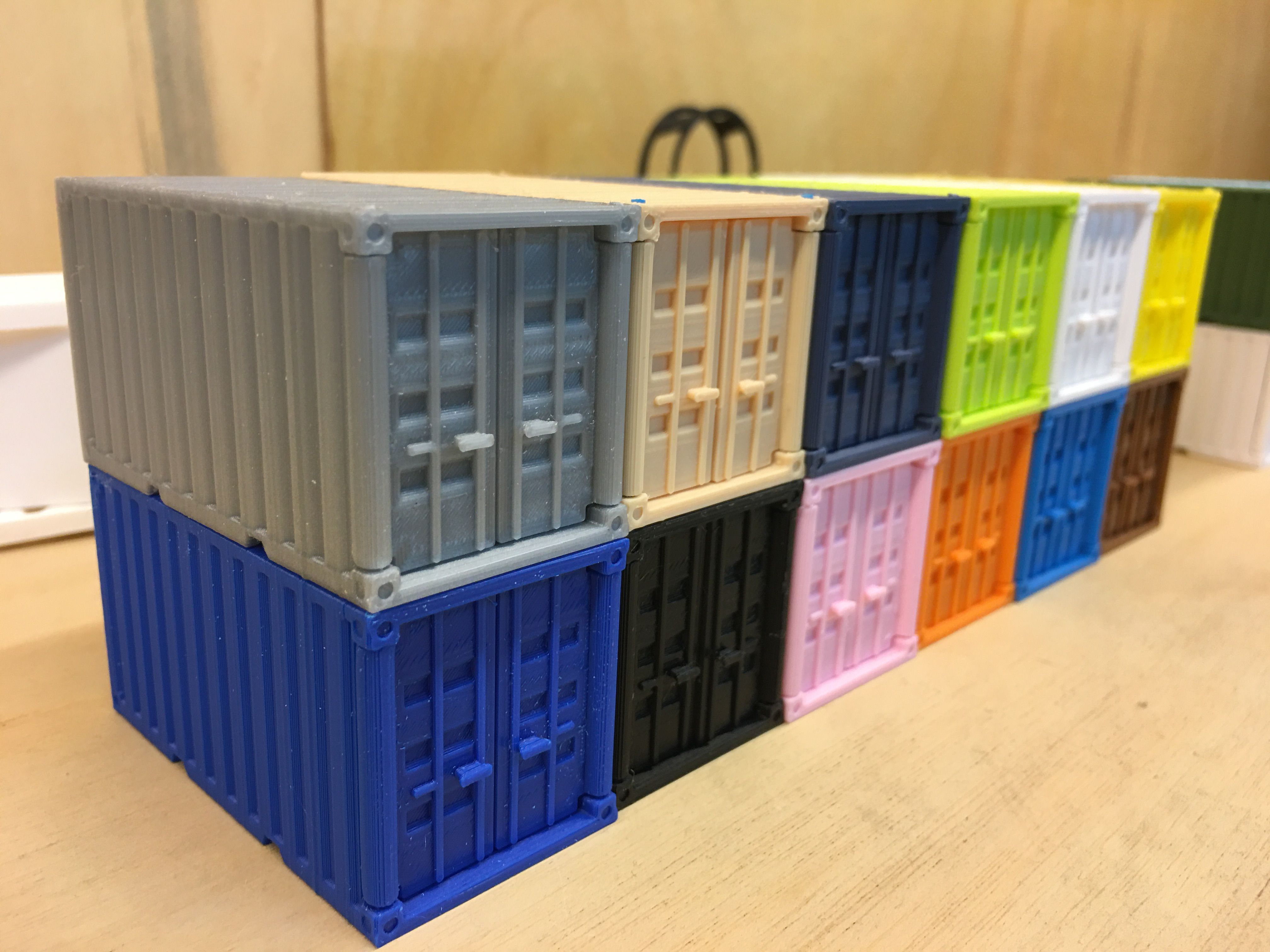 3d printed cargo boxes