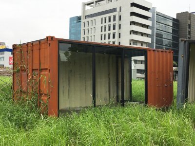 The Discarded Cargo Boxes Of Neihu